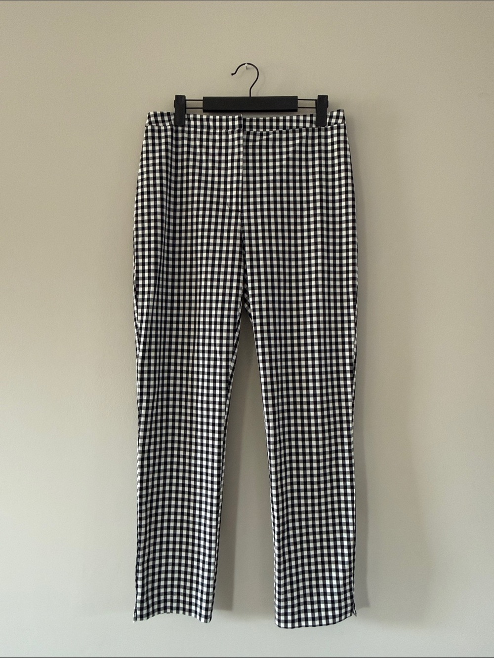 Calypso St. Barth | Black & White Gingham Chinos
